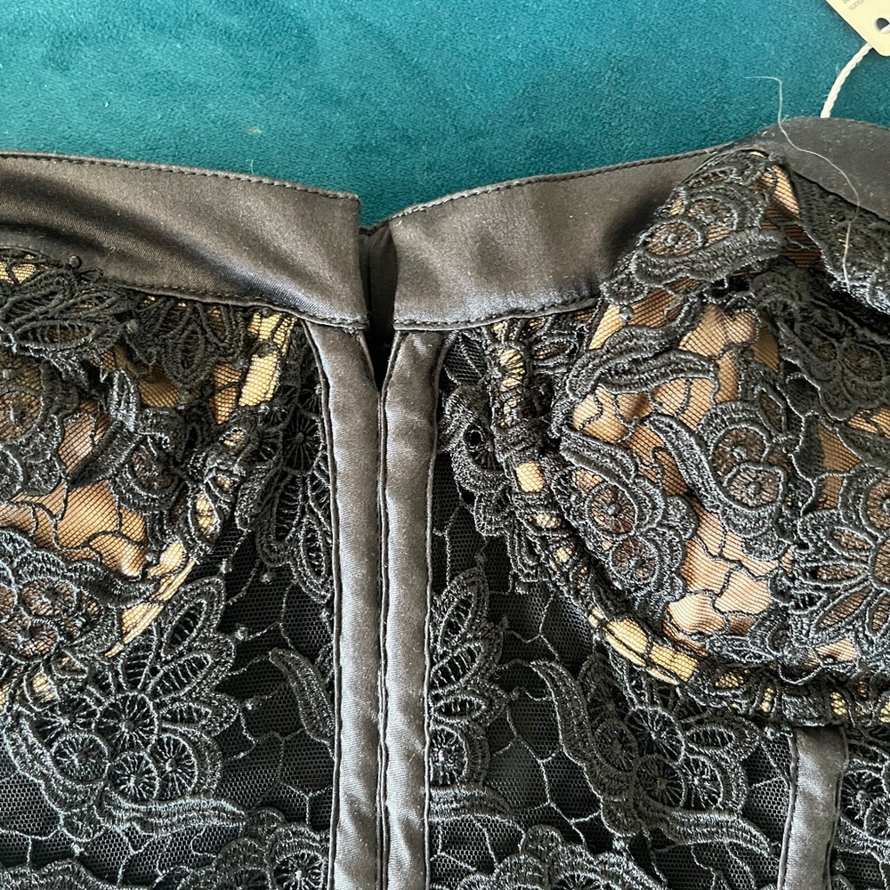 LA PERLA Eden Lace Bustier Strapless Corset Top with removable pads 36B NWT - Picture 8 of 16